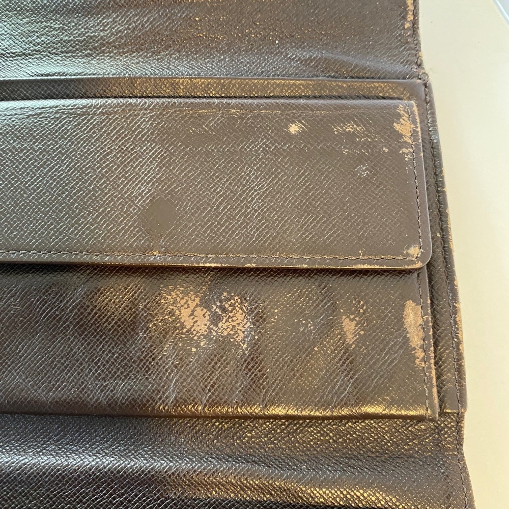 LOUIS VUITTON Porte Tresor Wallet in Damien Ebene good condition with box * - Picture 9 of 15